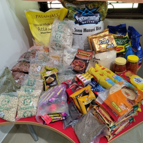 Donations of food are always accepted